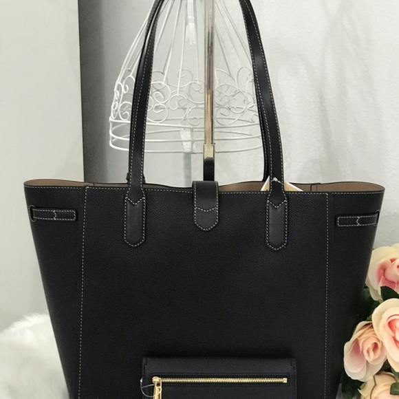 🌷Authentic MICHAEL KORS Black Shoulder Tote Set🌷 - Picture 5 of 8